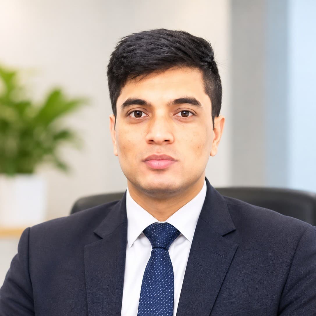 Portrait of Hayat Singh, VP of Operations at Valley of Flavours.